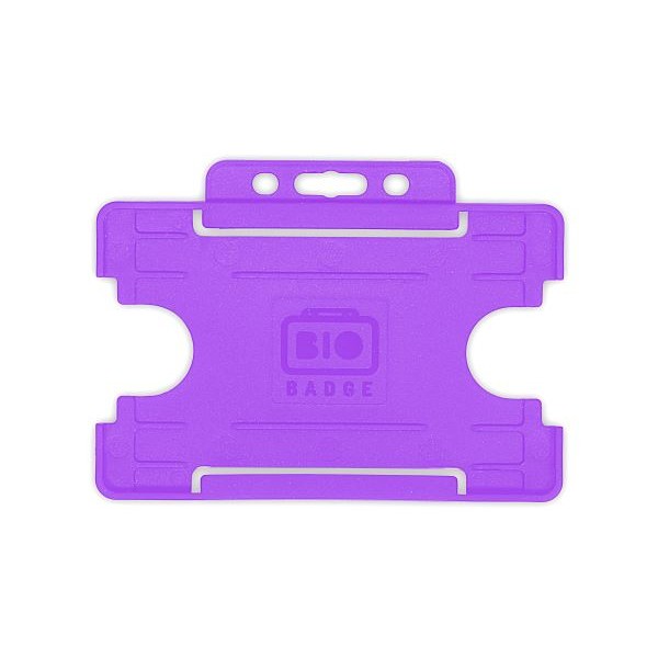 Portabadge single side BIO ECO Viola (100 pezzi)