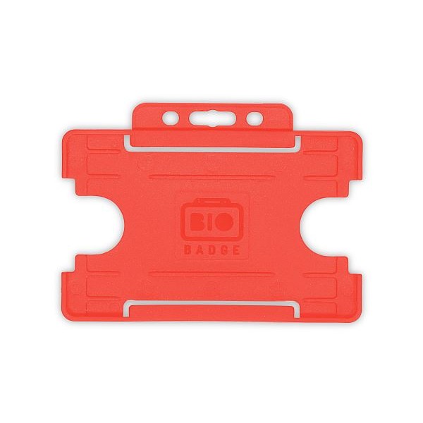 Portabadge single side BIO ECO Rosso (100 pezzi)