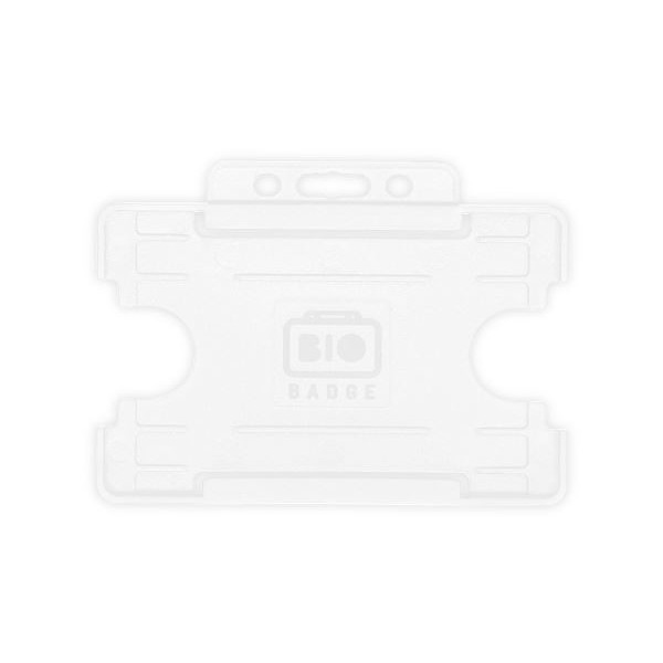 Portabadge single side BIO ECO Bianco (100 pezzi)