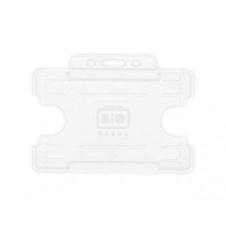 Portabadge single side BIO ECO Bianco (100 pezzi)