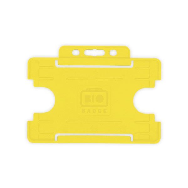 Portabadge single side BIO ECO Giallo (100 pezzi)