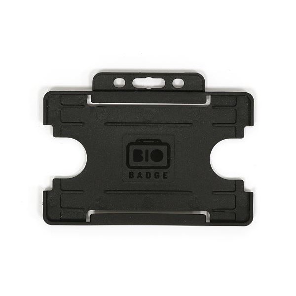 Portabadge single side BIO ECO Nero (100 pezzi)