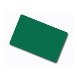 CDC035-0002 Carte colorate fondo lucido VERDE 760 Micron (confezione da 100 pz.)