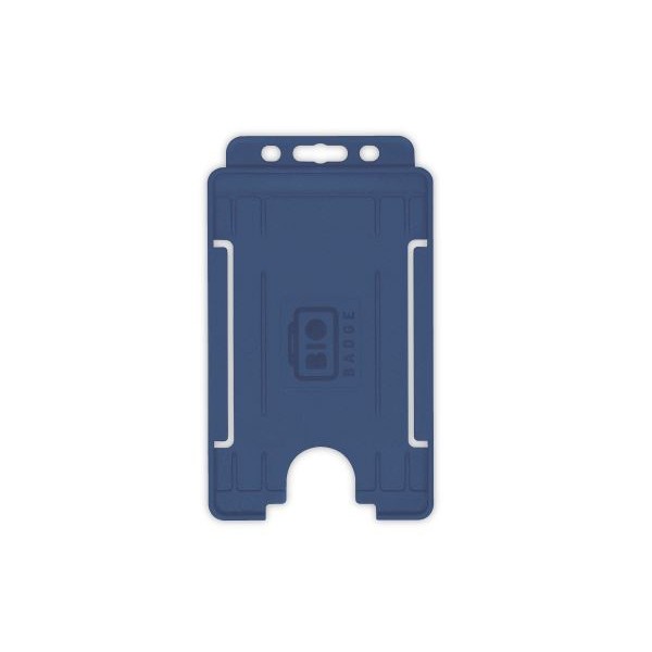 Portabadge single side Verticale BIO ECO Blu (100 pezzi)