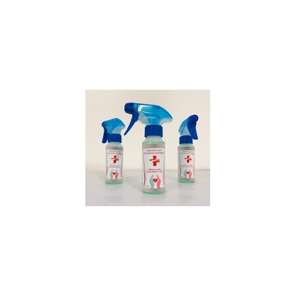 IGIENIZZANTE SPRAY MULTIUSO PER SUPERFICI 110ML (50 PEZZI)