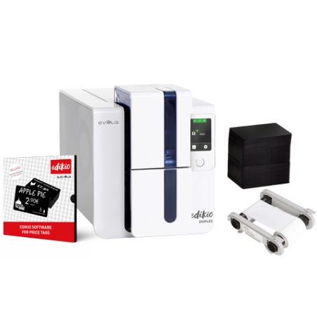 Evolis Edikio DUPLEX stampante per card price tags