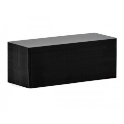 C8122 - Evolis PVC Blank Black Matte Long Cards, 20mil (Pack of 500)