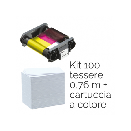 CBGP0001C Evolis badgy Pack consumables for 100 prints