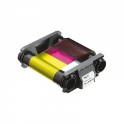 CBGR0100C Evolis 5 panel colour ribbon YMCKO (100 prints)