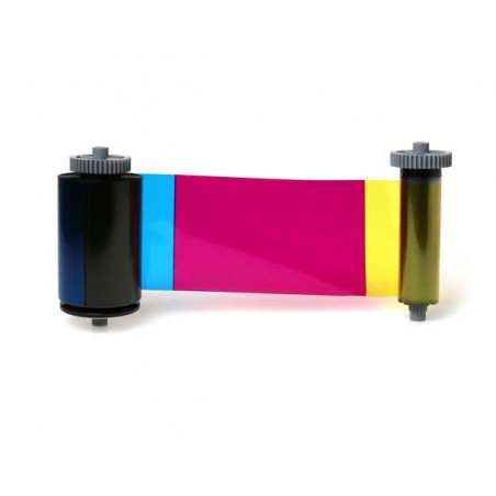 IDP 659366 Nastro a colori YMCKO per stampanti Smart-51 & 31 con Rullo di pulizia (250 Stampe)