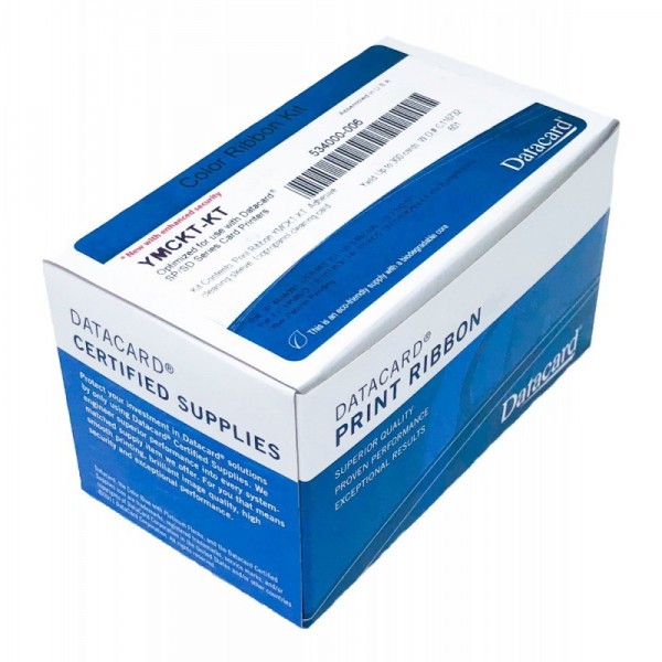 Datacard 534000-006 5 panel colour ribbon YMCKT-KT (300 prints)
