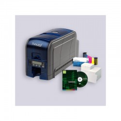 Starter Kit Datacard SD160 USB e Ethernet con 2 nastri, 100 card e software inclusi