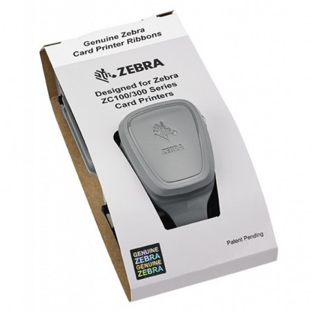 Zebra black monochrome ribbon 1500 prints 800300-303