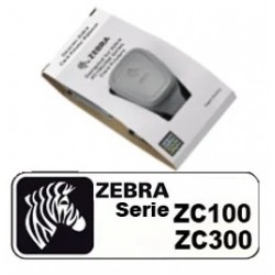 Nastro Zebra a colori YMCKO 200 stampe 800300-250EM per ZC100 - ZC300