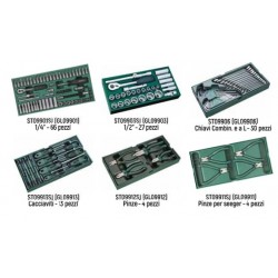 ST07-144 - Carrello 7 cassetti completo di 144 utensili 2