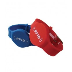 Orologio braccialetto in silicone rfid ISO 14443 1k - 50 pz