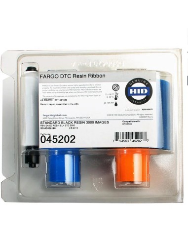 Standard Black ribbon Fargo 45202 for card printer DTC4500, DTC4500e