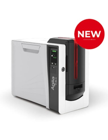 AG1-0011 - Evolis Agilia Dual side Expert, Stampante Retransfer 600dpi