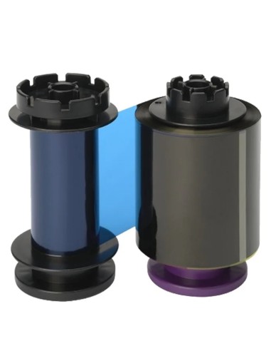 RT5F102E100 - Nastro a colori FYMCK-K RT per Evolis Agilia 600 stampe