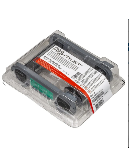 RCT223NAAA - Evolis black ribbon 2000 images for Primacy2 e Zenius2