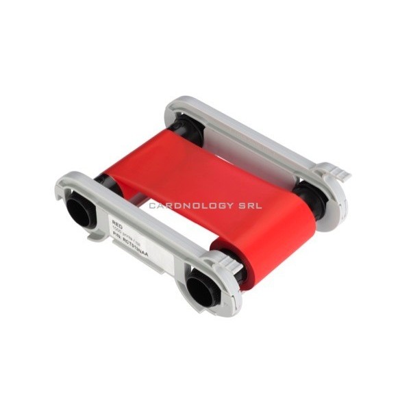 RCT013NAA nastro Evolis rosso da 1000 stampe