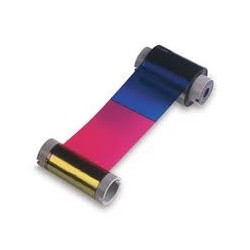 HID 84052 YMCKK - HDP 5 panels colour ribbon - 2 black 2