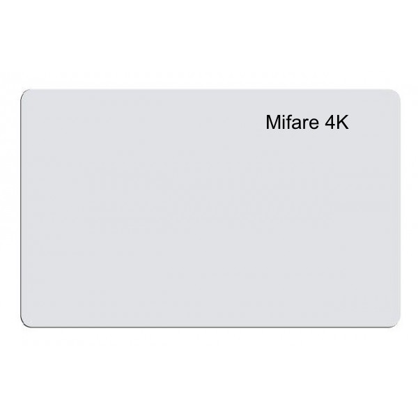 Contactless card Mifare 4K Bianche