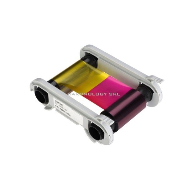 R5F008EAA YMCKO 5 panels colour Evolis ribbon (300 prints)