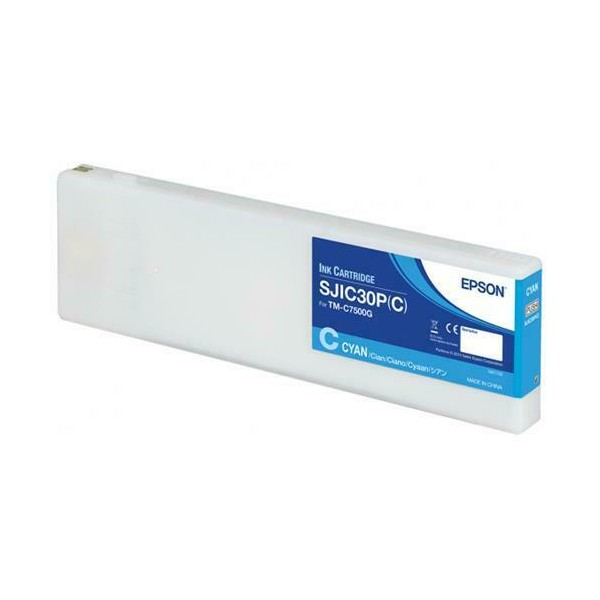 Cartuccia di inchiostro Epson C33S020640 / SJIC30PC ciano per stampante C7500