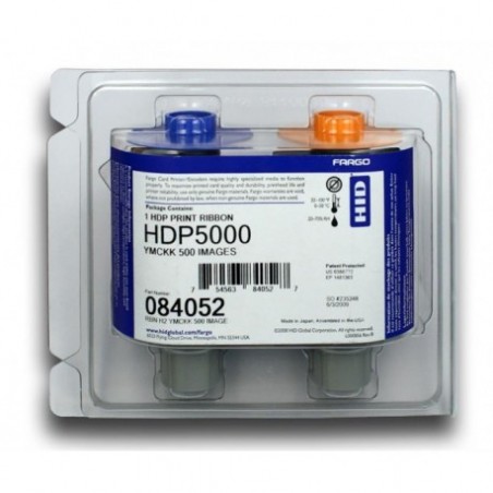 HID 84052 Nastro a colori YMCKK per stampante HDP5000