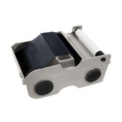 Fargo 45101 EZ black ribbon with cleaning roller