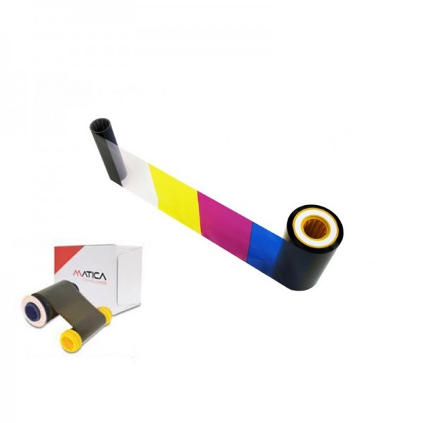 PR000033 Matica Ribbon Colore YMCKOK 200 stampe Espresso II