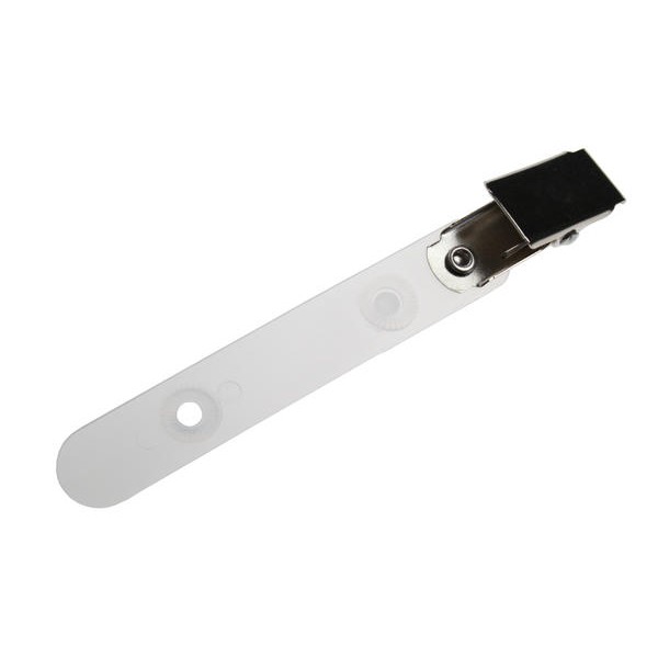 Crocodile ID Card Clip with Nylon Strap (Pack of 100)